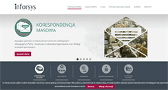 Desktop Screenshot of inforsys.pl