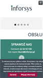 Mobile Screenshot of inforsys.pl